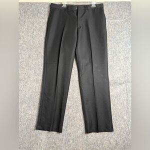 Dockers Dress Pants Men's 36/32 Black 100% Polyester Formal Classic Straight Leg